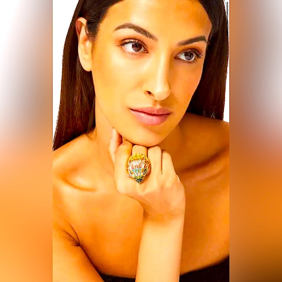 Kurt Geiger London eagle cocktail ring, final price - size 8, new, LAST CALL - Picture 4 of 6